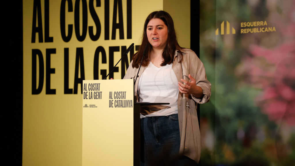 Mar Besses, deputada de Jovent Republicà no Parlamento catalán. (Foto: Kike Rincón / Europa Press)