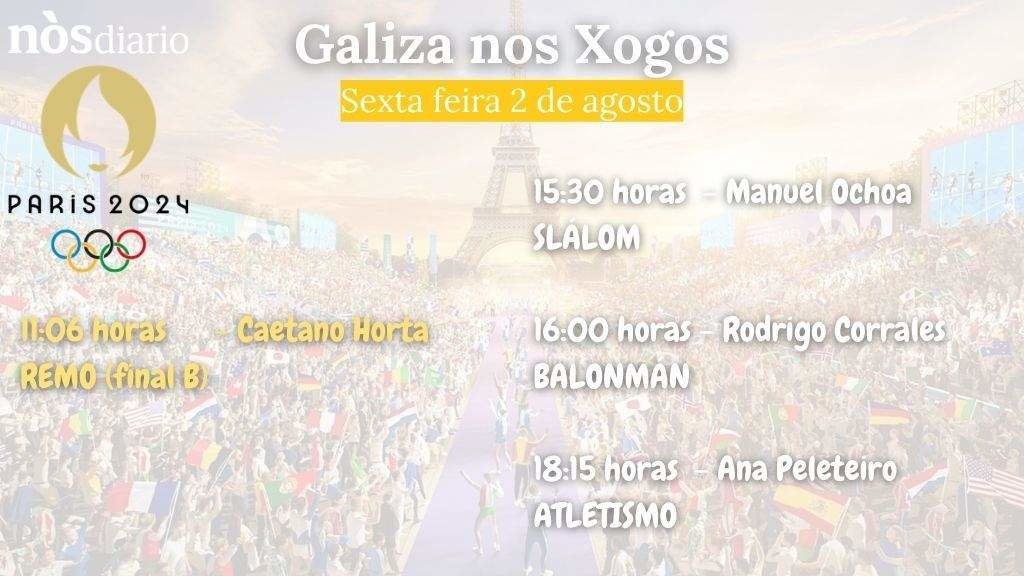 Os eventos do deporte galego para esta sexta feira.
