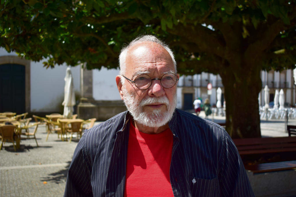 Luandino Vieira, en Vilanova da Cerveira.Foto Antón Mascato