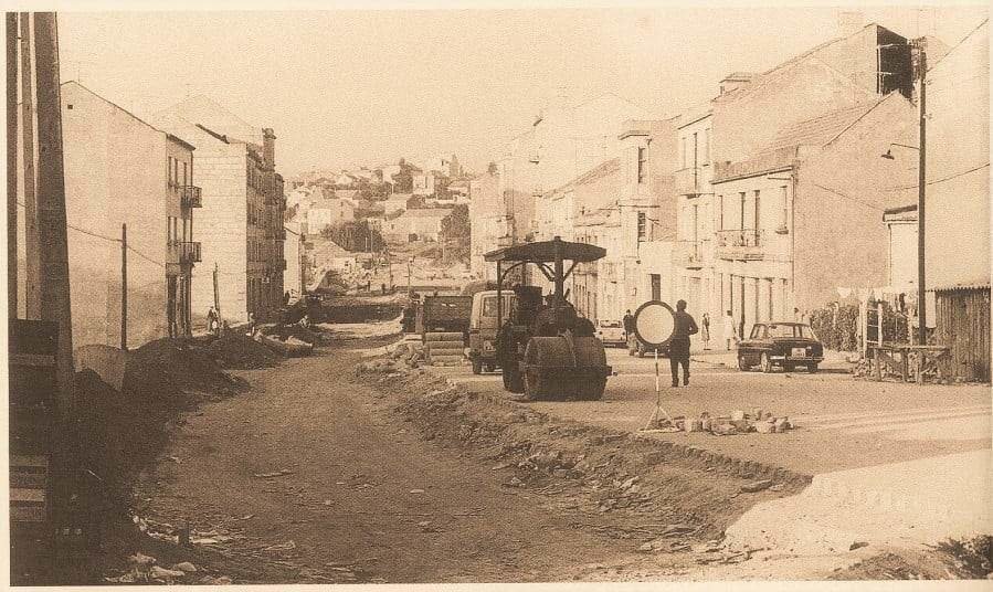 'Calle Aragón en 1971', fotografía de Magar.