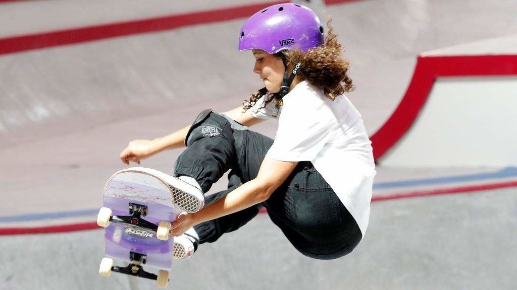 A 'skater' coruñesa Julia Benedetti. (Foto: COE)