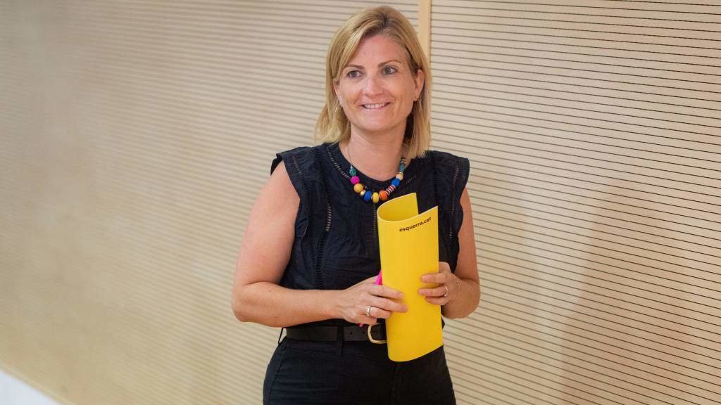 A portavoz de ERC, Raquel Sans. (Foto: Lorena Sopêna / Europa Press)