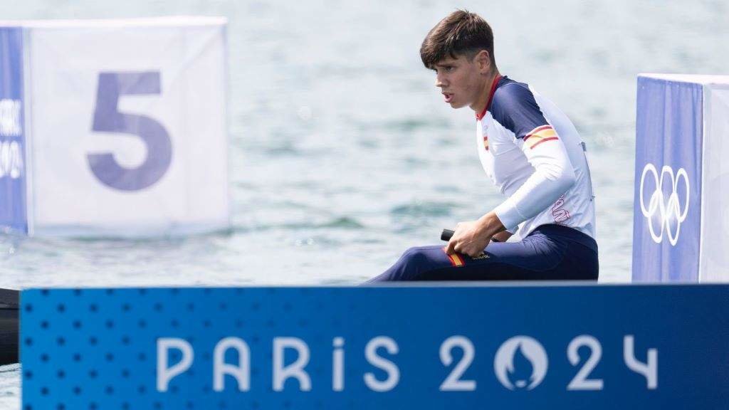 O padexeiro Pablo Crespo, esta cuarta feira, en Vaires-sur-Marne. (Foto: RFEP)