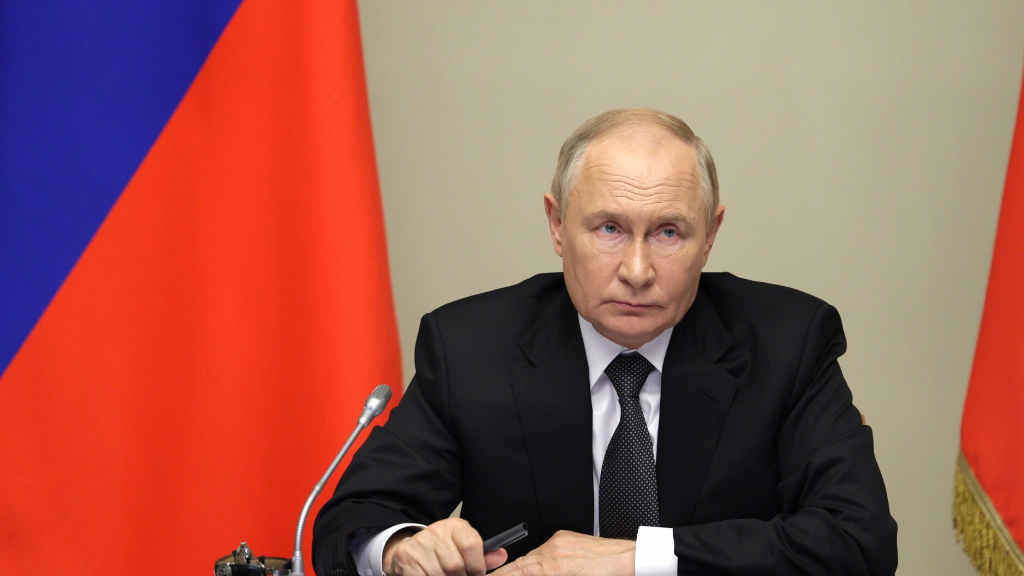 Vladimir Putin, a segunda feira. (Foto: Kremlin / DPA vía Europa Press)