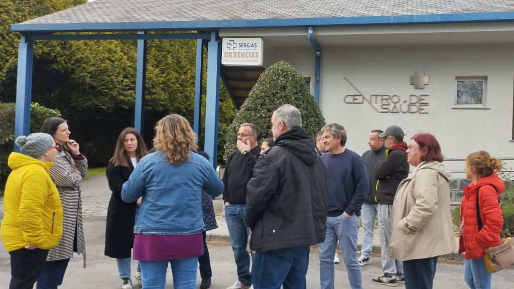 Olalla Rodil denuncia o desleixo da sanidade pública en varios concellos de Lugo. (Foto Nós Diario).