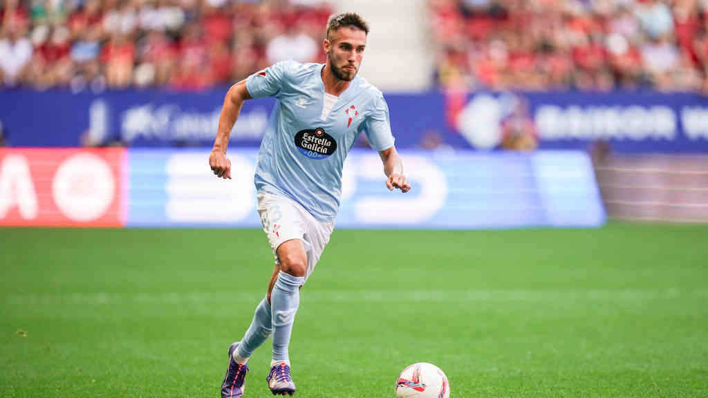 Óscar Mingueza, estes días protagonista entre Celta e Barça. (Foto: RC Celta).