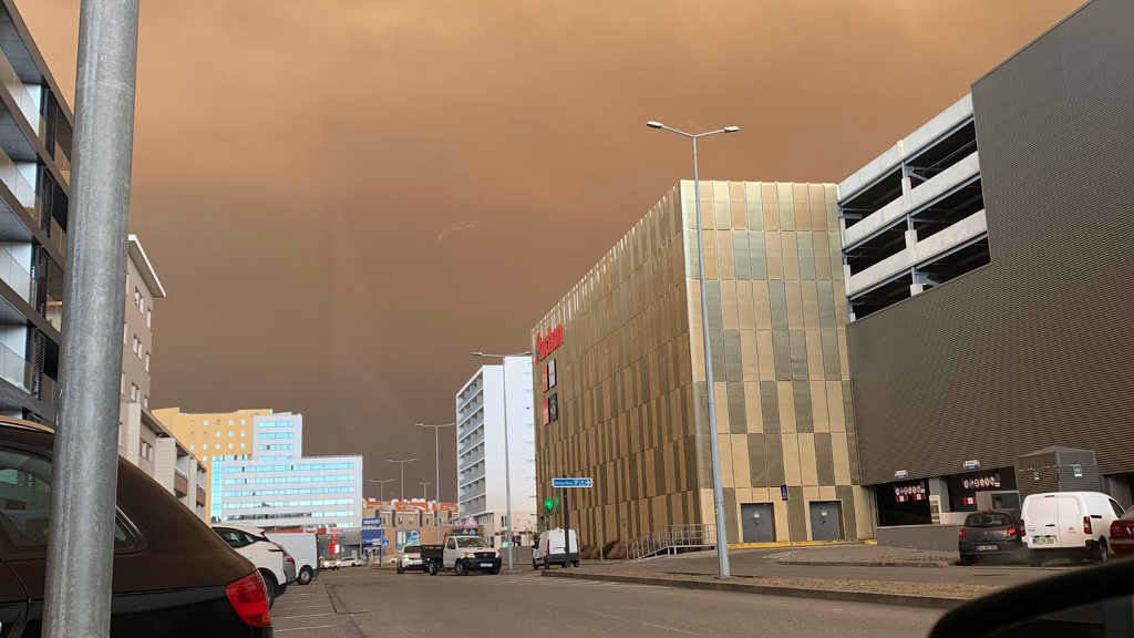 Aveiro, onte. (Foto: Sara Lopes)