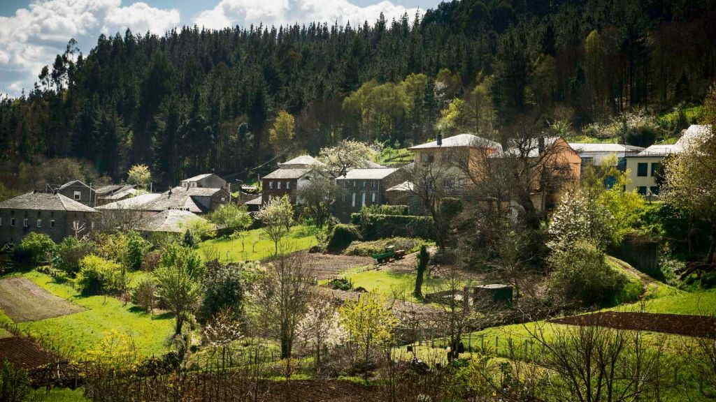 Negueira de Muñiz (comarca da Fonsagrada), o concello con menos habitantes da Galiza (240). (Foto: Concello de Negueira)