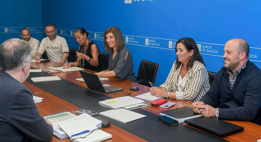 A conselleira de Medio Ambiente e Cambio Climático, Ángeles Vázquez, participa na clausura da reunión de traballo e coordinación das comunidades autónomas de Galicia, Cantabria, Castela e León e Asturias sobre o lobo.