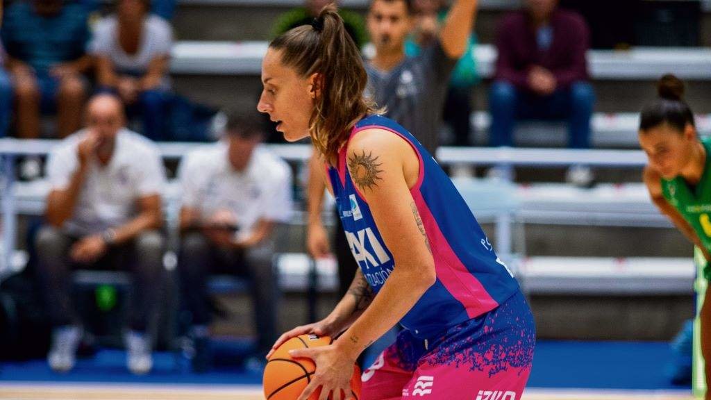 Gala Mestres no tiro libre durante a final da Copa Galiza 2024. (Foto: Federación Galega de Baloncesto)