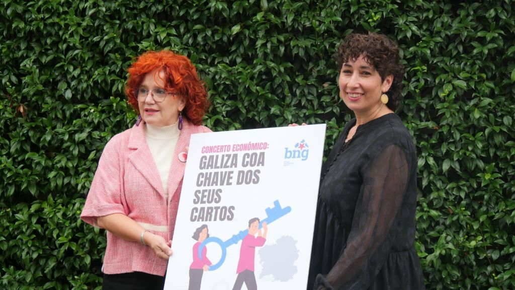 Montse Prado e Lucía López. (Foto: Nós Diario)