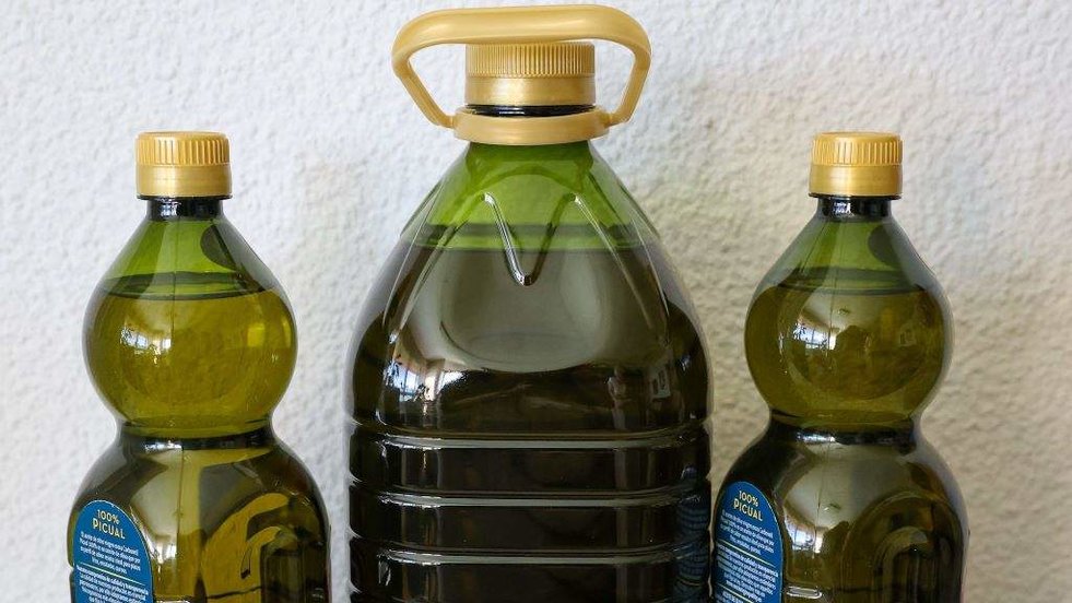 Botellas de aceite de oliva. (Foto: Marta Fernández / Europa Press)